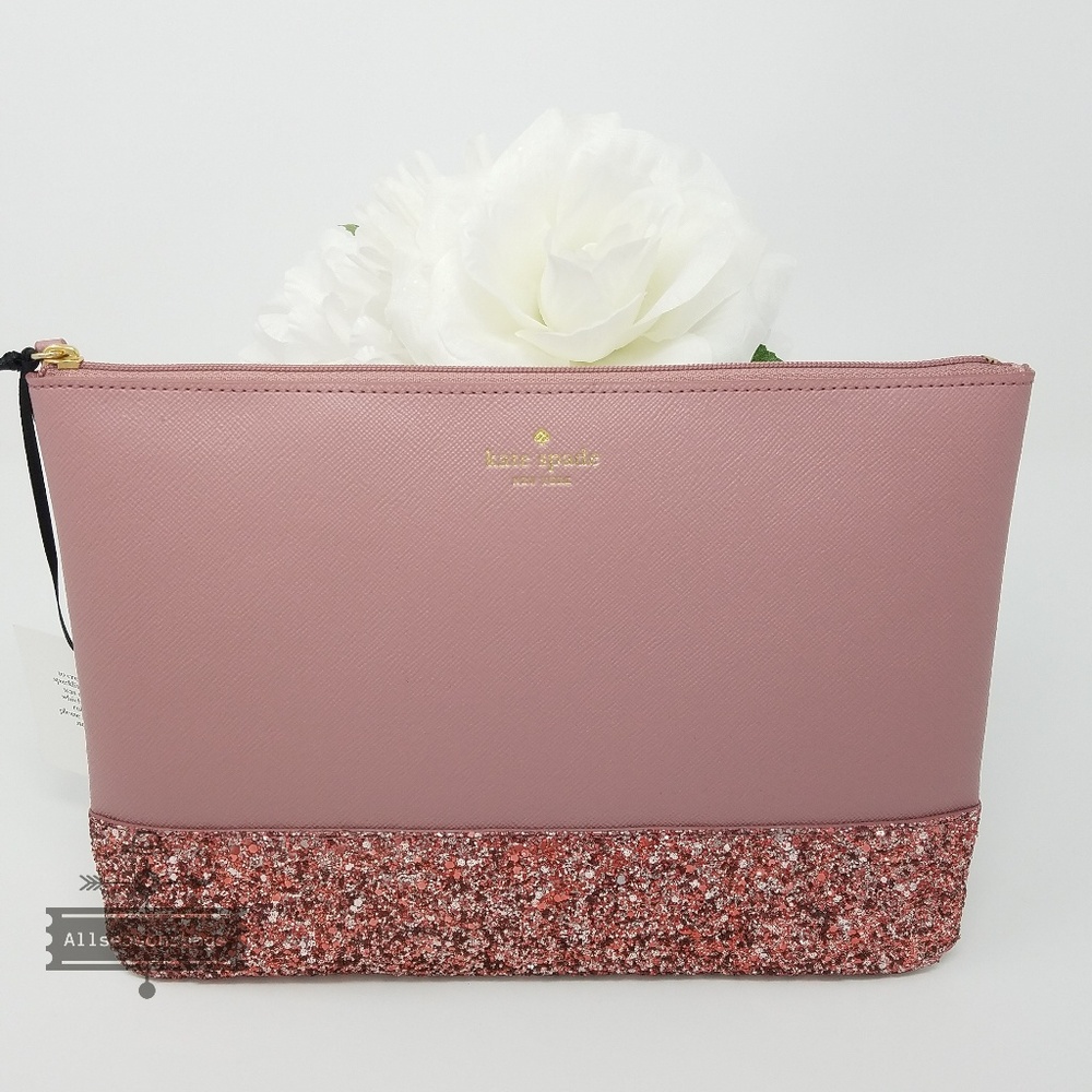 Kate spade large greta court dusty peony Gia NWT - Picture 1 of 6